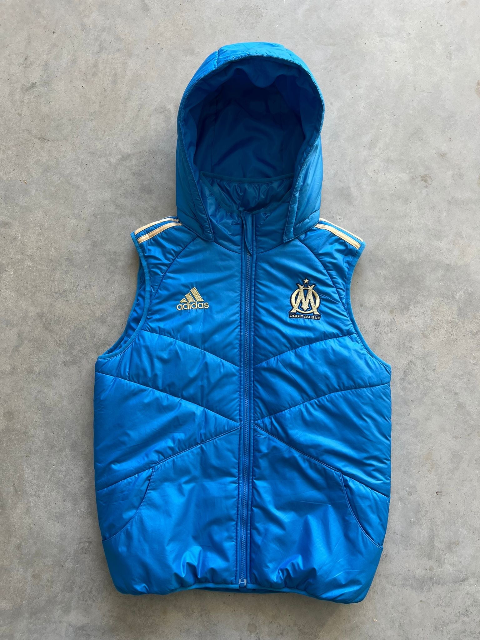 Adidas x Olympique Marseille Puffer Vest I M