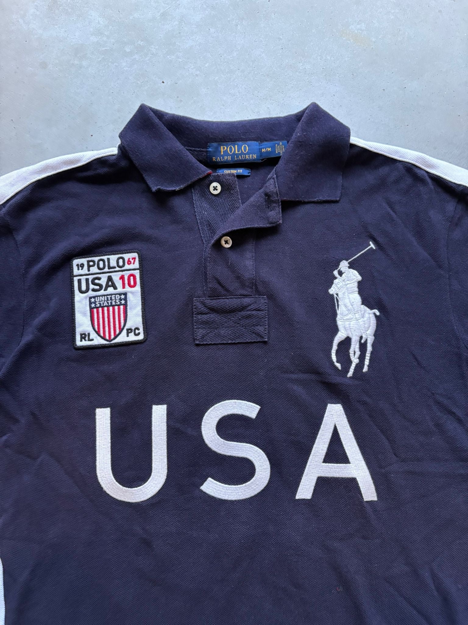 Vintage Ralph Lauren USA Polo I M