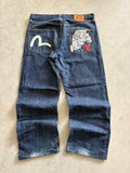 Evisu Baggy Jeans l L