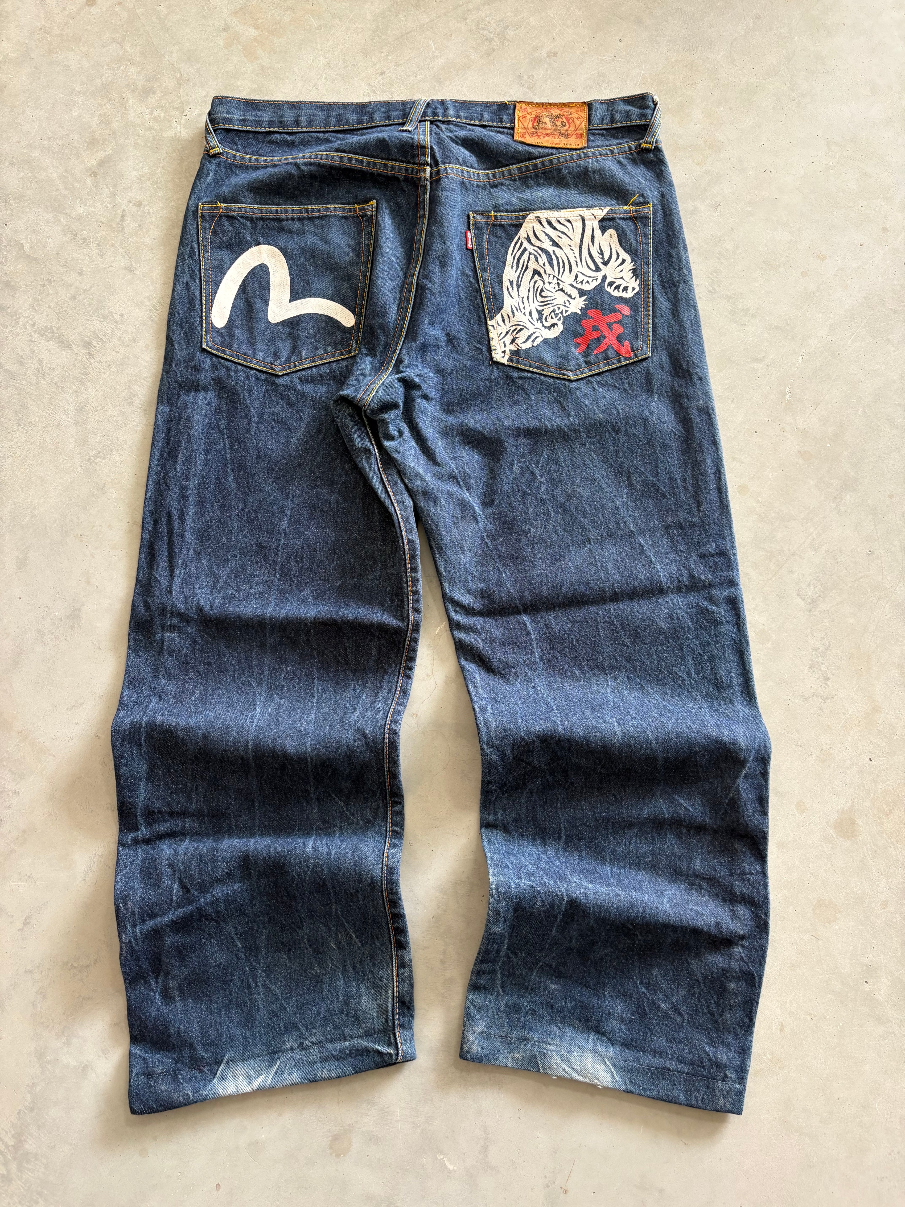 Evisu Baggy Jeans l L