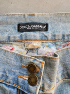Vintage Dolce & Gabanna Big print Jeans I M