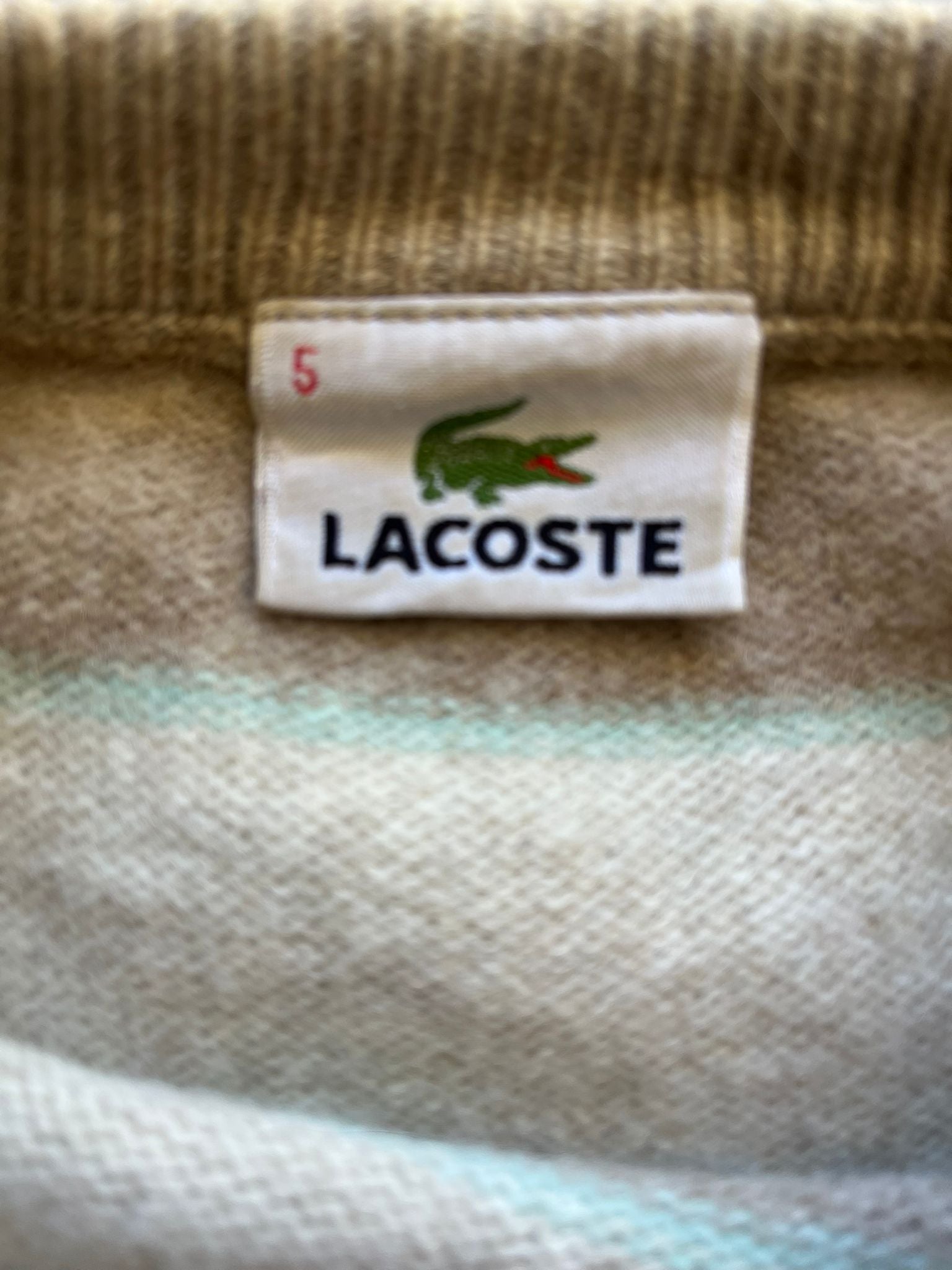 Vintage Lacoste Sweater I M