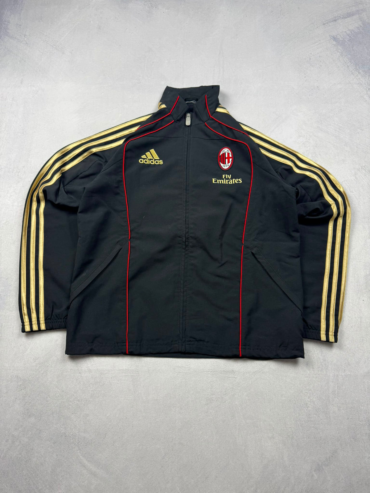 Ac Milan Adidas Tracksuit | S