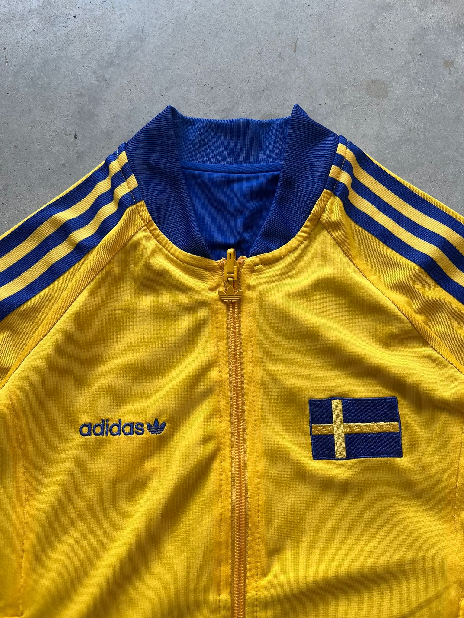 Vintage Adidas Firebiwrd Sverige Jacket I XS