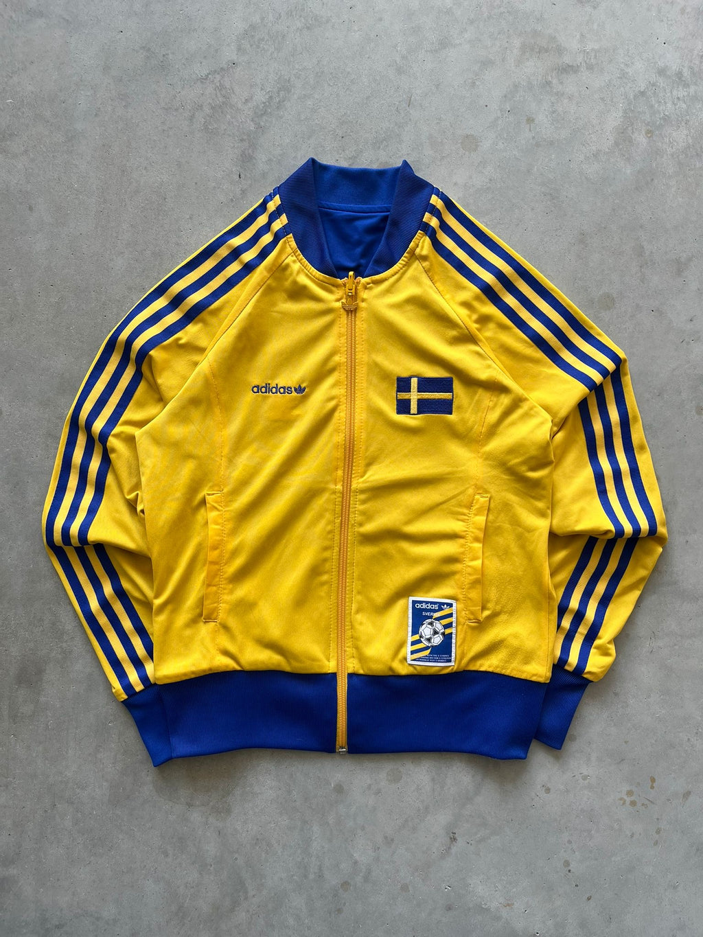 Vintage Adidas Firebiwrd Sverige Jacket I XS