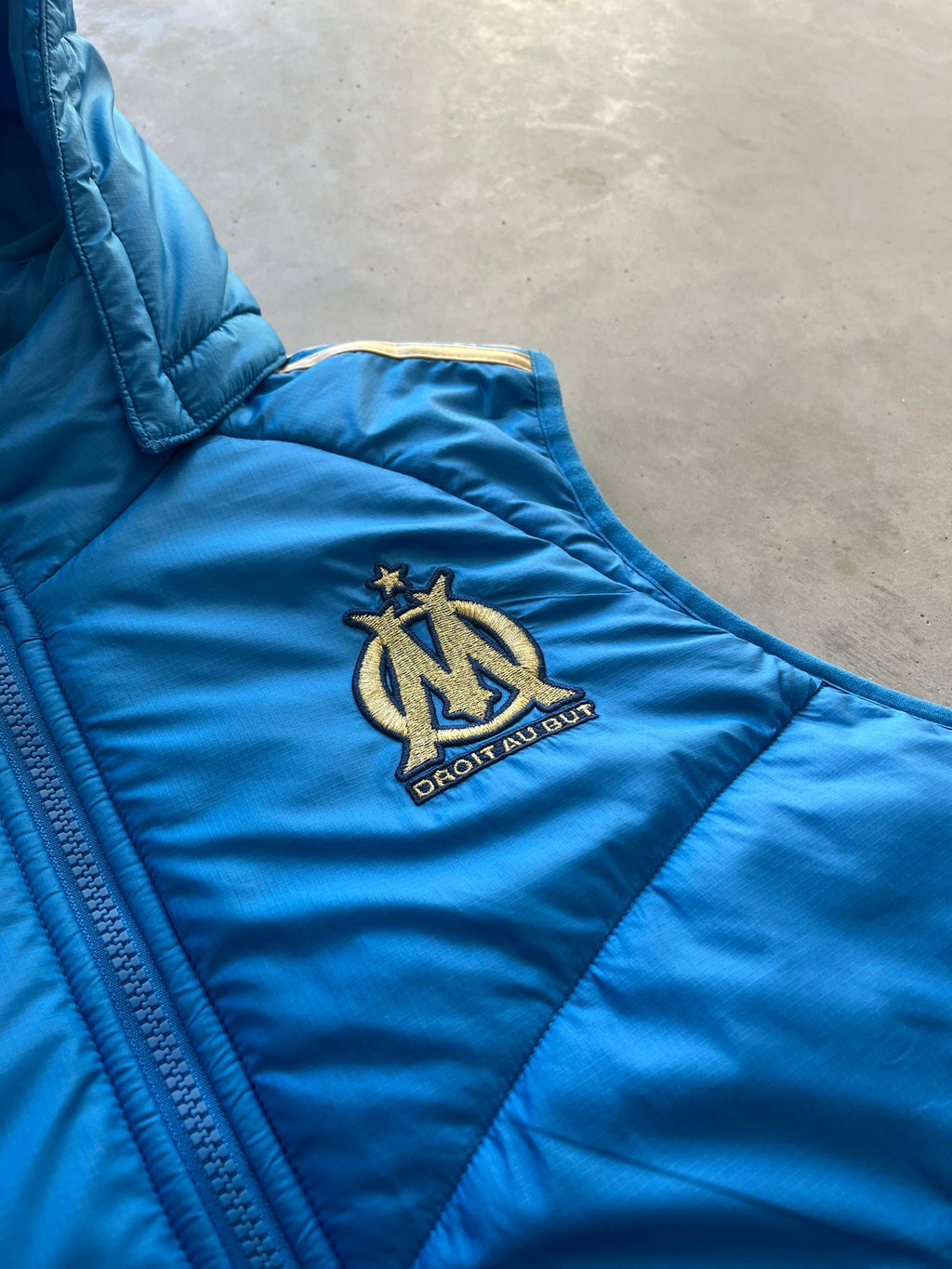 Adidas x Olympique Marseille Puffer Vest I M