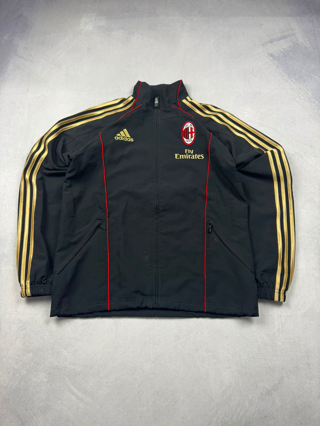 Ac Milan Adidas Tracksuit | S