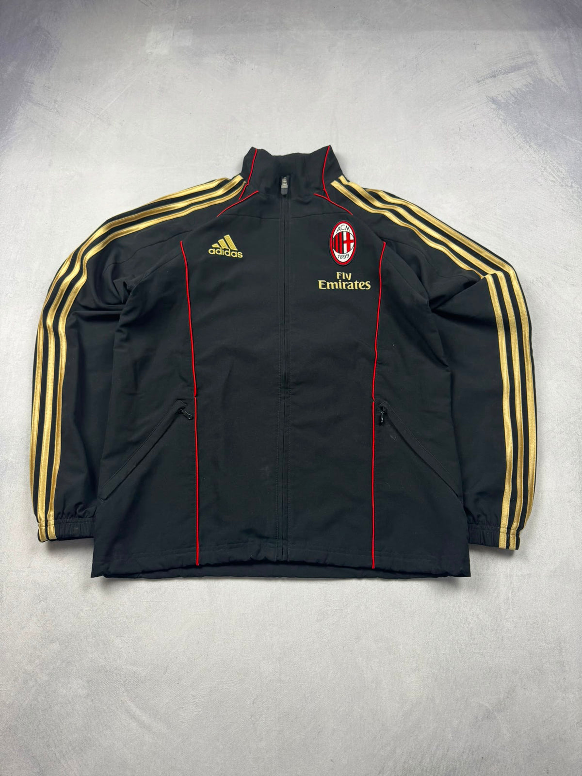 Ac Milan Adidas Tracksuit | S