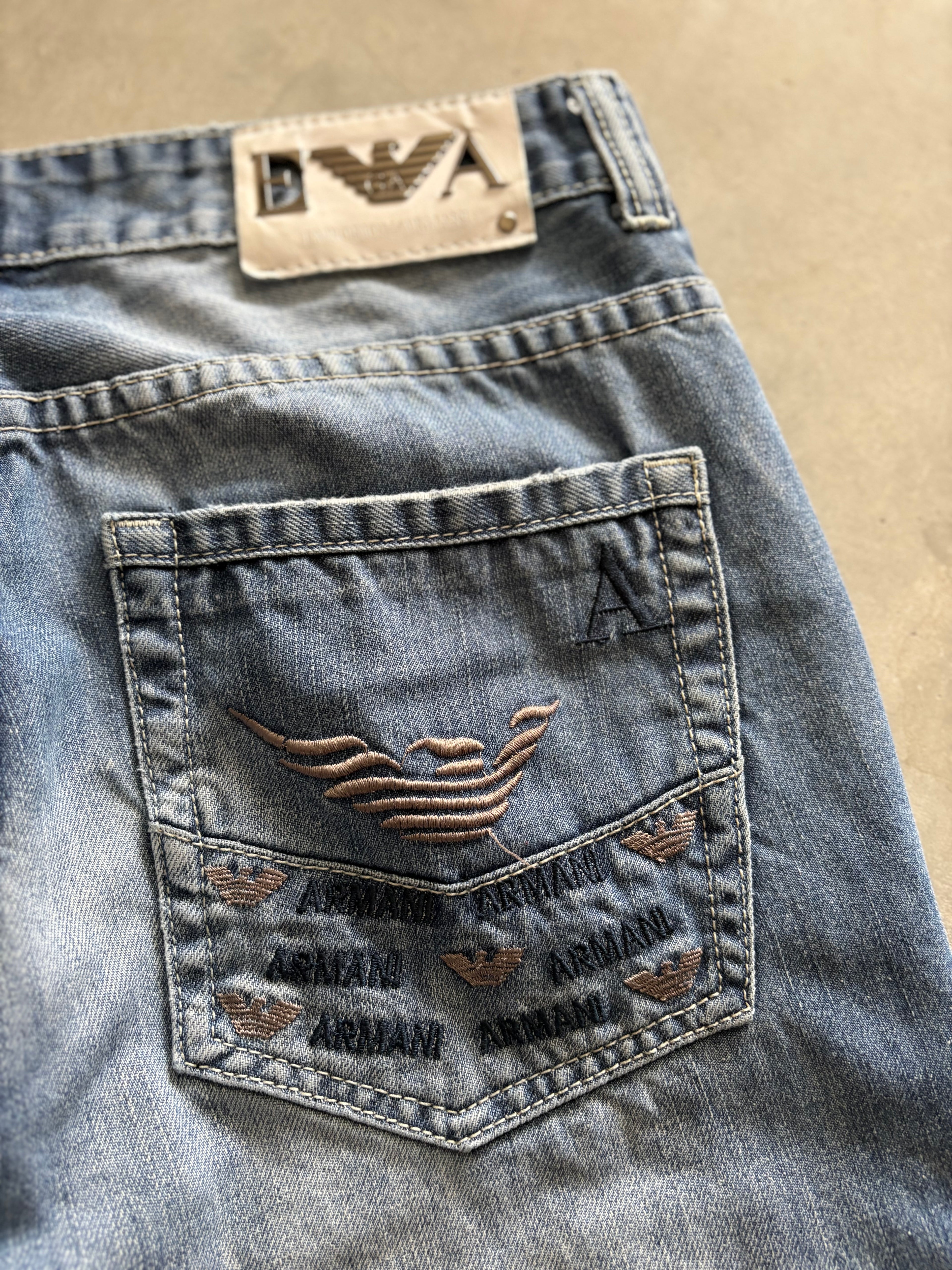 Armani Big Print Jeans l S/M