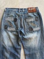 Vintage Dolce & Gabanne Big Print Jeans I XL