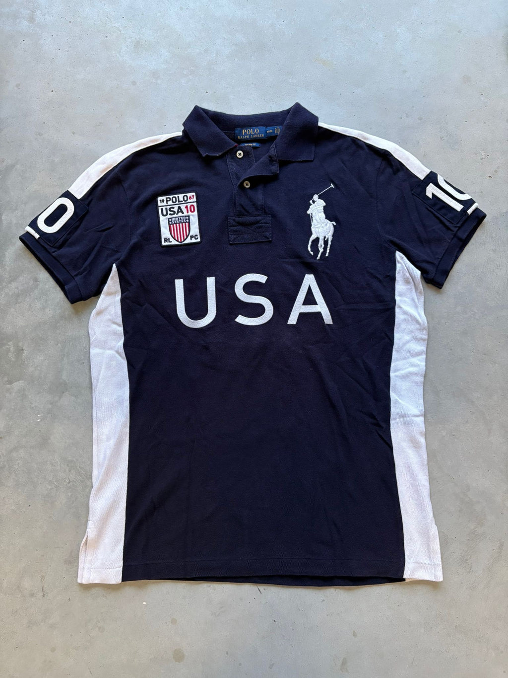 Vintage Ralph Lauren USA Polo I M