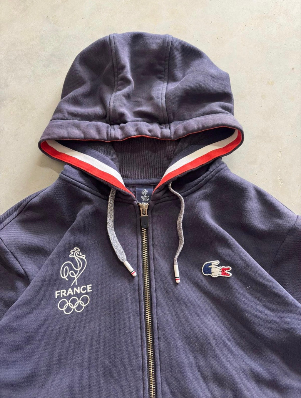 France X Lacoste Zipper l S