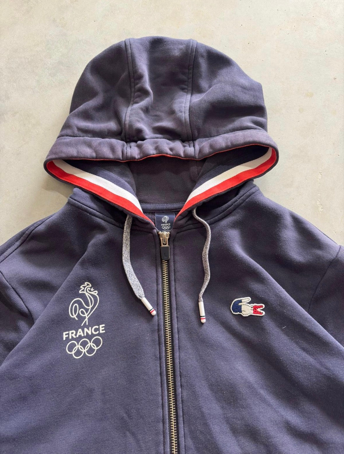 France X Lacoste Zipper l S