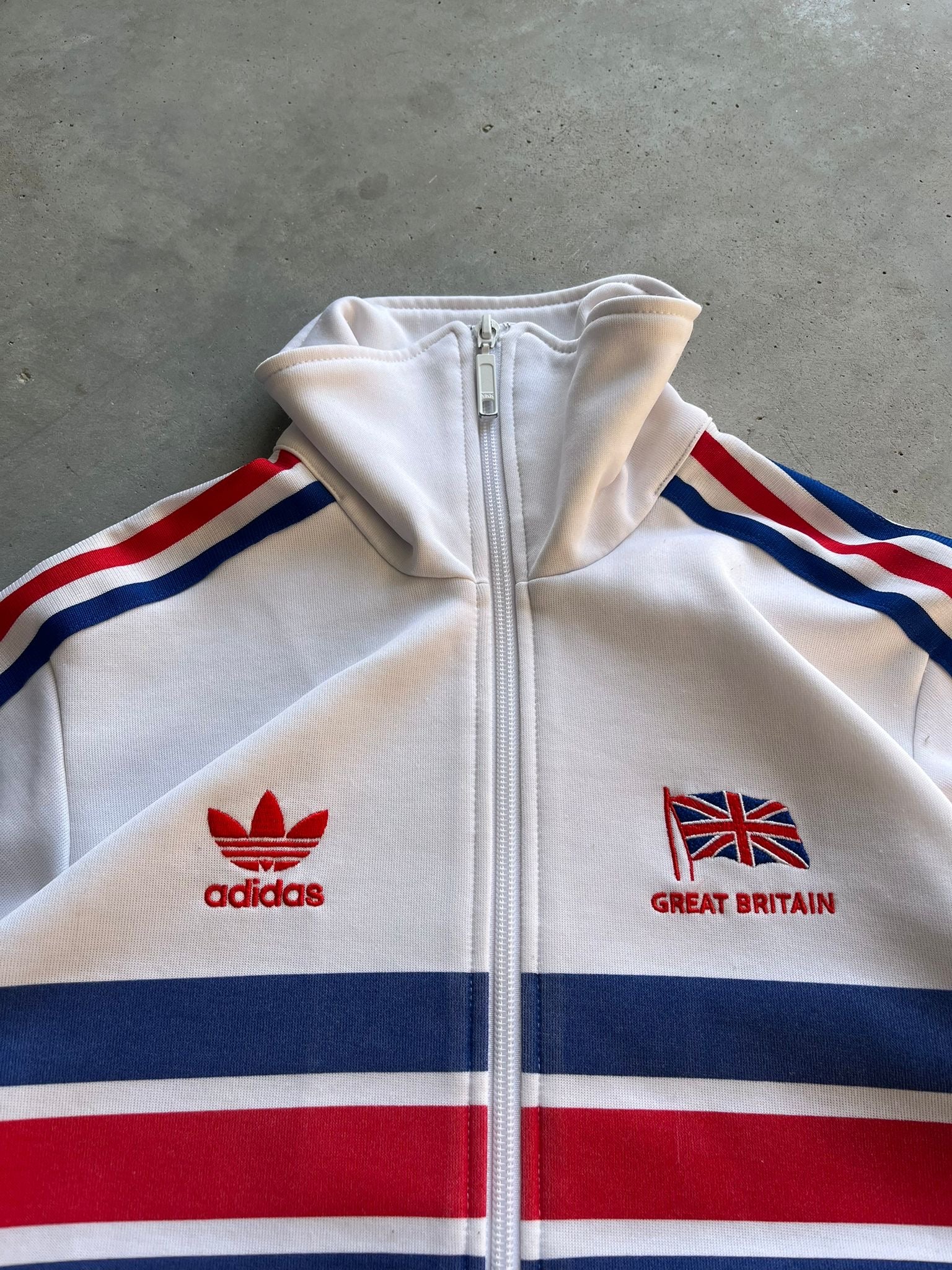 Vintage adidas Firebird Great Britain Jacket I L(W)