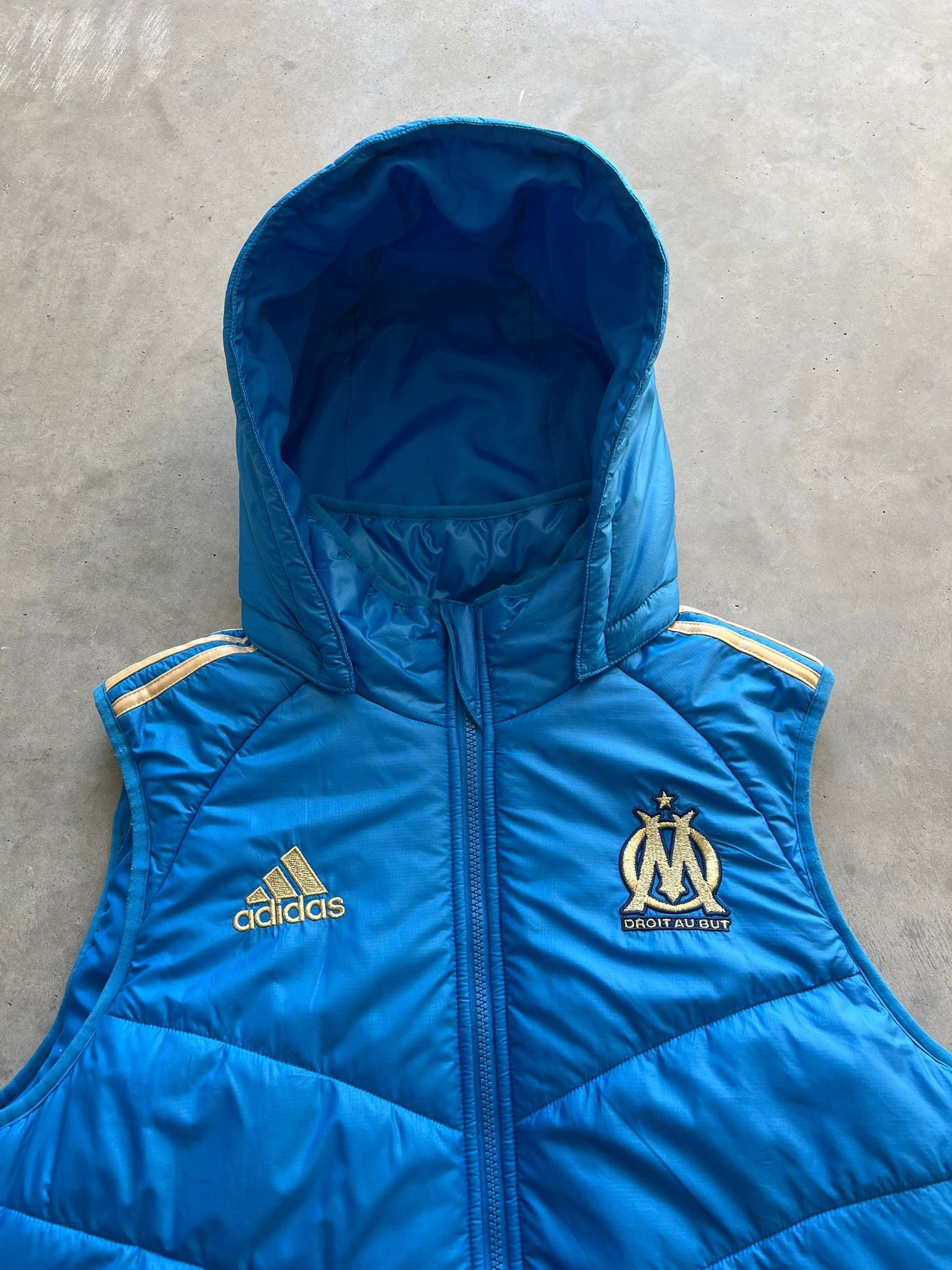 Adidas x Olympique Marseille Puffer Vest I M
