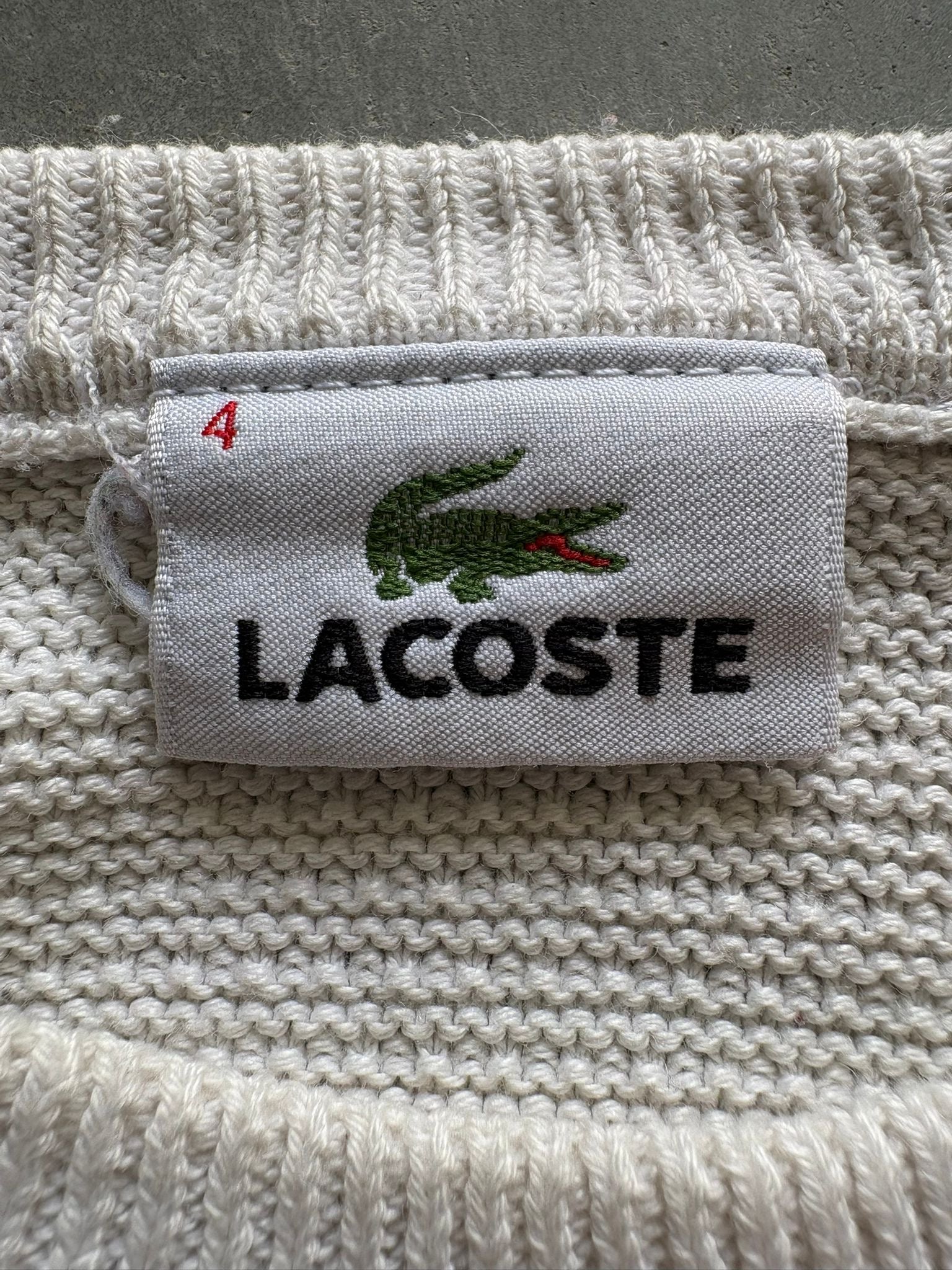 Vintage Lacoste Sweater I M