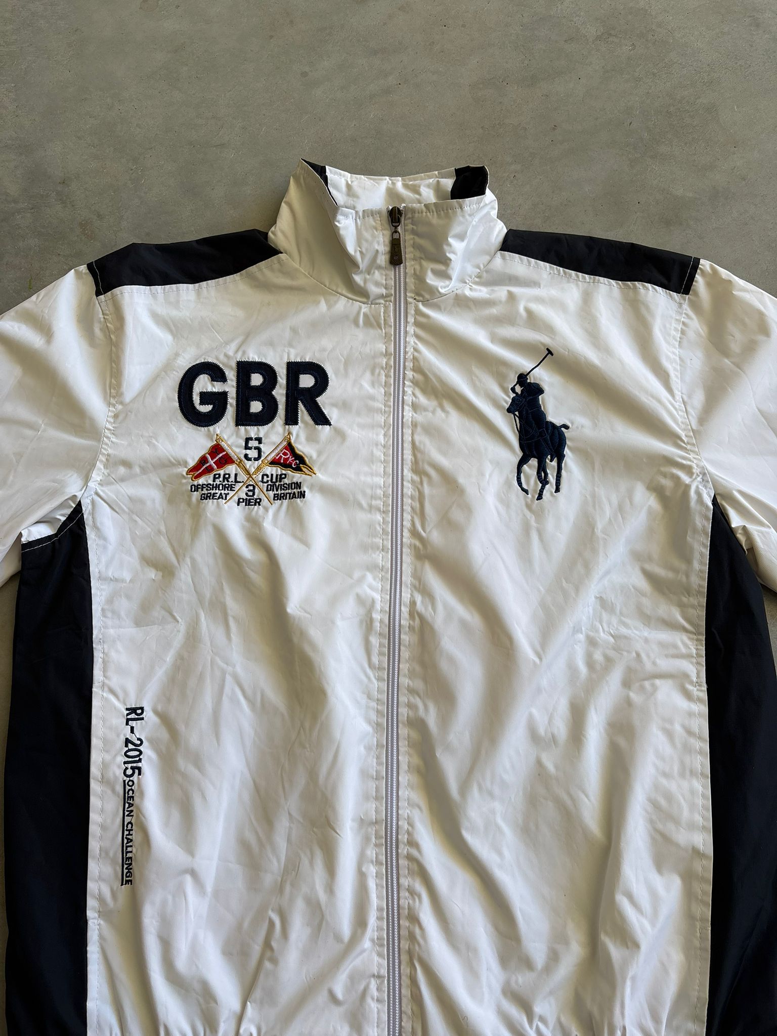 Vintage Ralph Laurem GBR Trackjacket I L