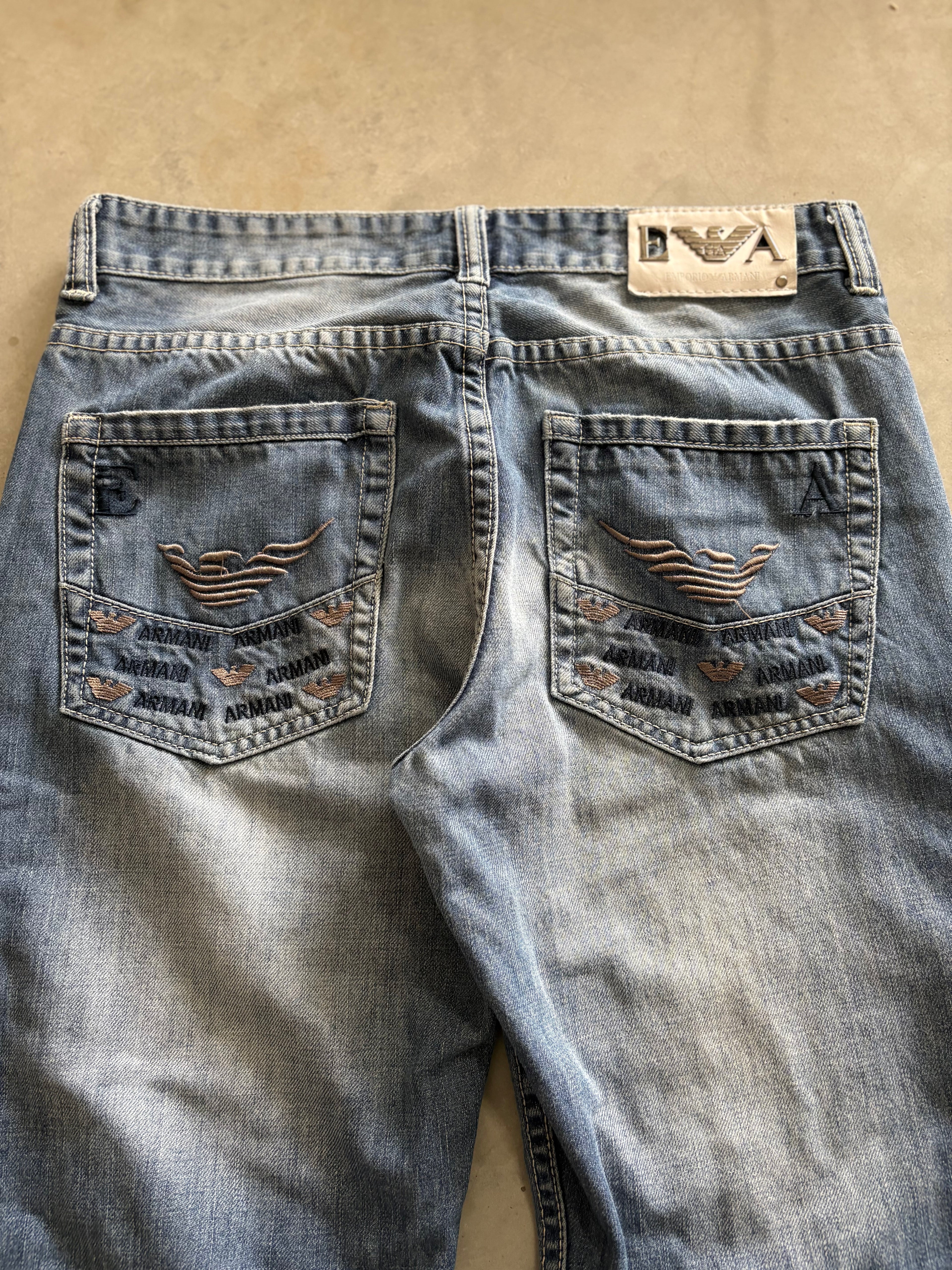 Armani Big Print Jeans l S/M
