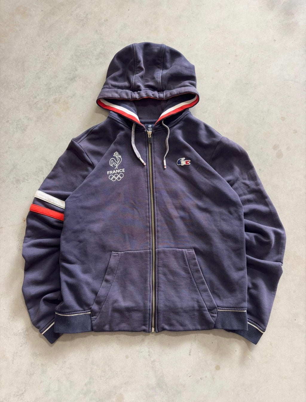 France X Lacoste Zipper l S