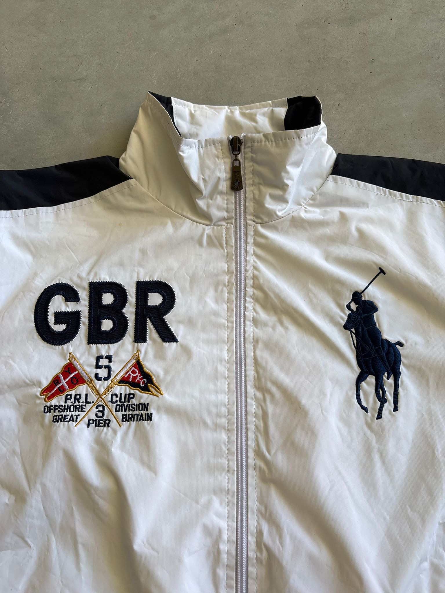 Vintage Ralph Laurem GBR Trackjacket I L